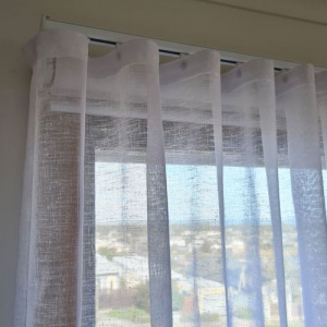 S fold sheer curtains